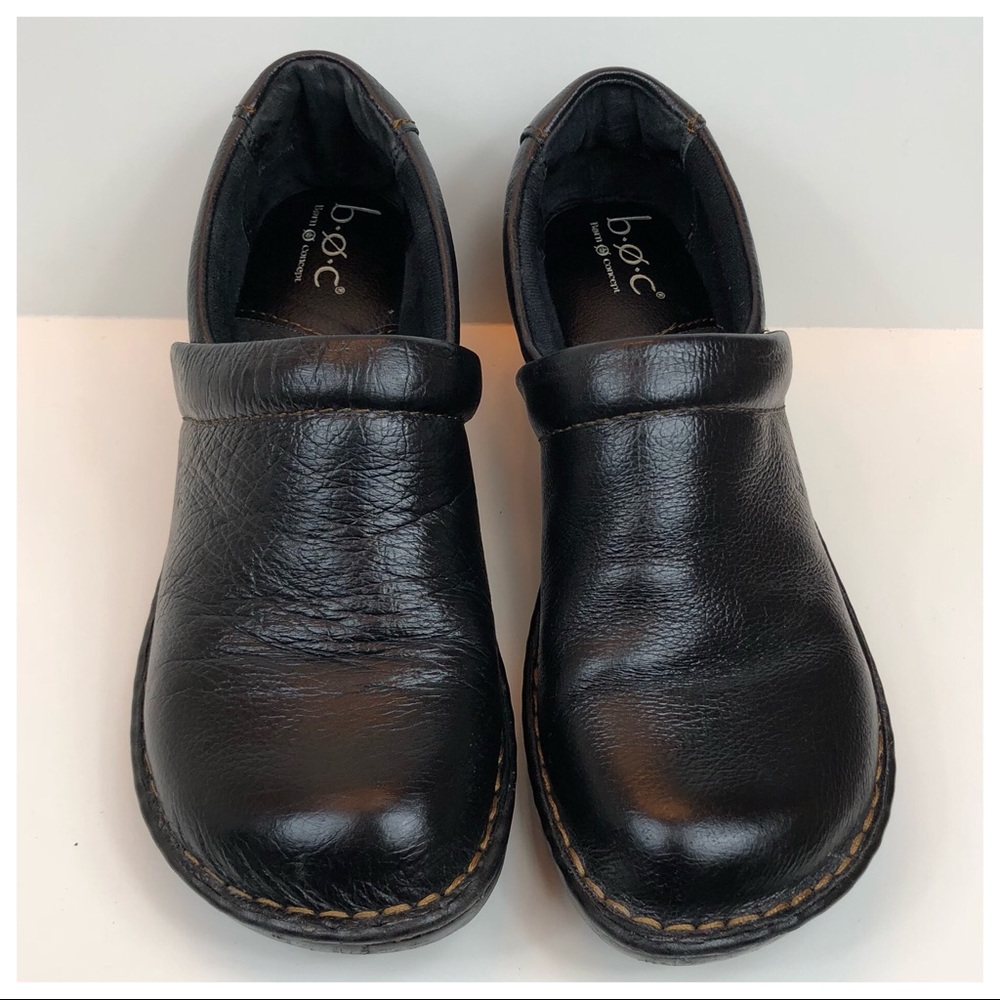 Black Born B.O.C. Concept Slip On Clogs Sz 8